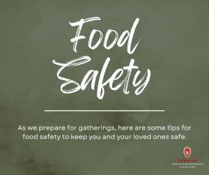 Food Safety for Fall Gatherings