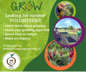Looking for Summer VOLUNTEERS!!